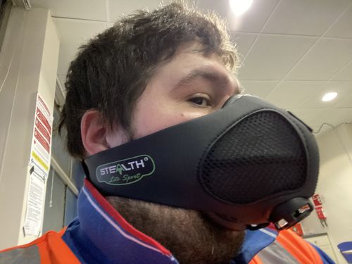 Customer photo review of Stealth Lite FFP3 Everyday Facemask