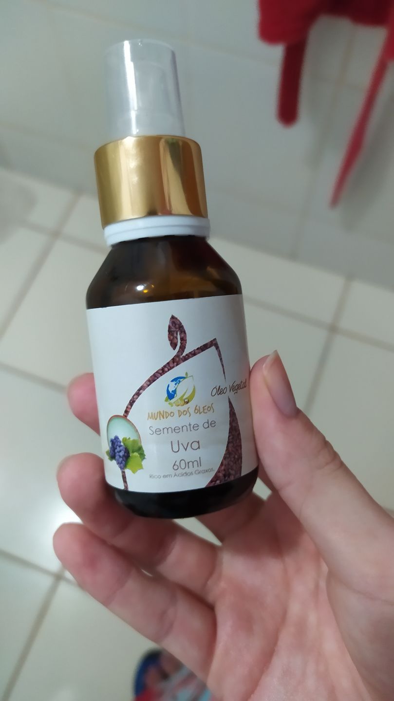 Customer photo review of Óleo de Semente de Uva