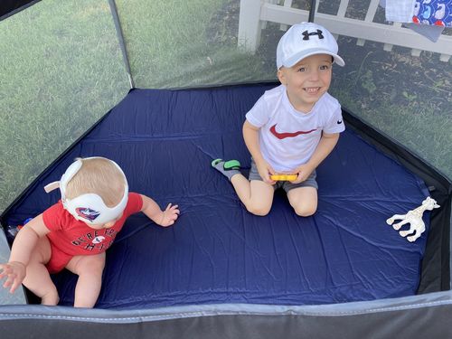 Customer photo review of Pop N' Go® Playpen