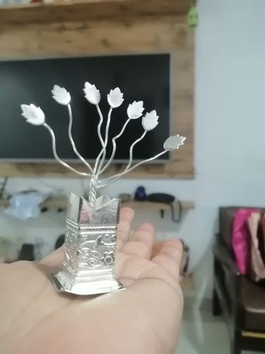 Customer photo review of German Silver Tulasi 3"