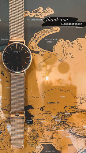 Customer photo review of World Edition Rosé Gold Black
