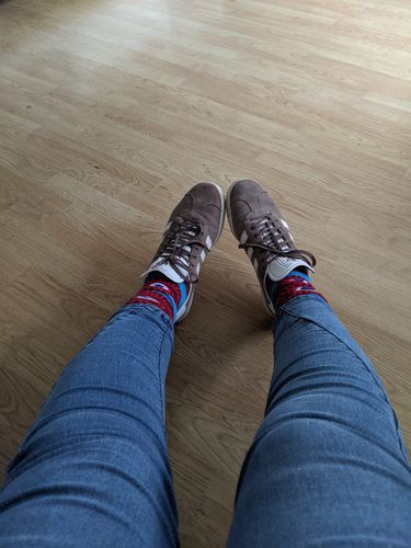 Customer photo review of The New Afrisocks Collection