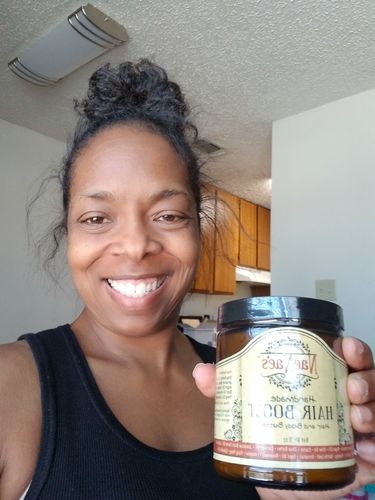 Customer photo review of Nae Nae's Hair Boost 9oz