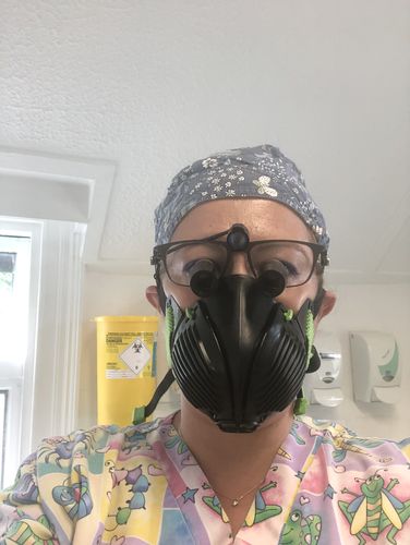 Customer photo review of Stealth P3 Respirator Facemask