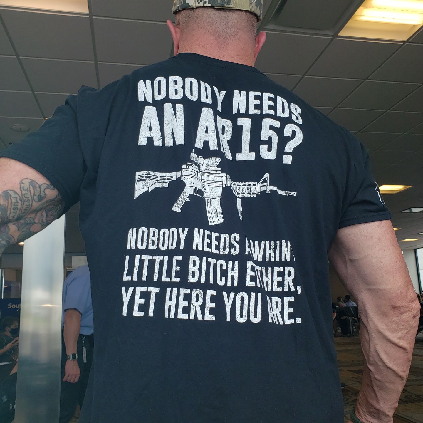 Customer photo review of Nobody Needs An AR15?