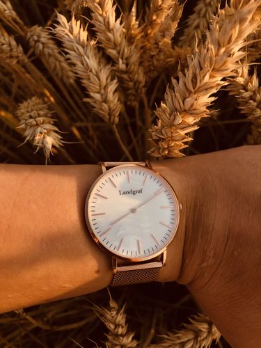 Customer photo review of Sea Shell Edition Rosé Gold
