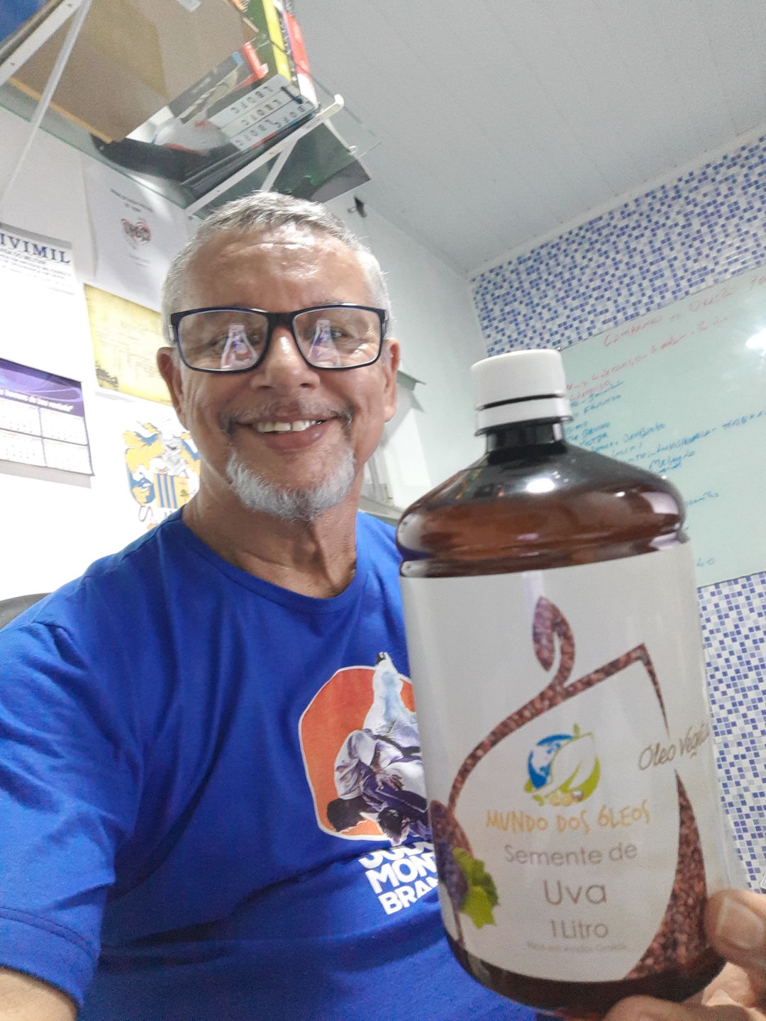 Customer photo review of Óleo de Semente de Uva