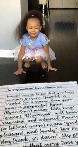 Customer photo review of PERSONALIZED LETTER BLANKET FOR YOUR LOVED ONES