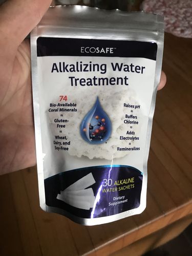 Customer photo review of Coral Alkaline Water Sachets