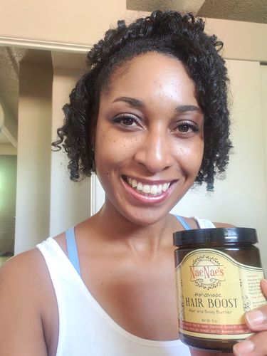 Customer photo review of Nae Nae's 9oz Hair Boost Special