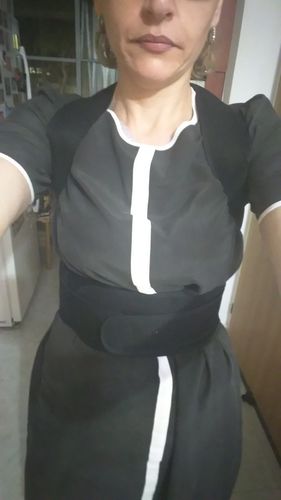 Customer photo review of Scodian Posture Corrector