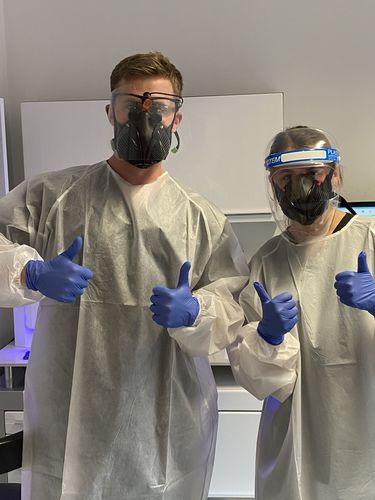 Customer photo review of Stealth P3 Respirator Facemask