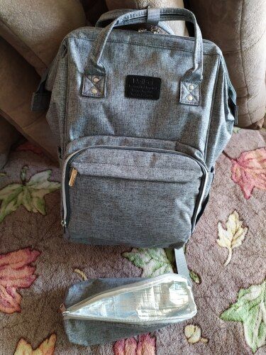 Customer photo review of Baby Changing Bag Backpack