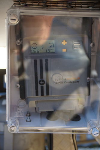 Customer photo review of 30 Amp MPPT solar regulator charge controller iTechworld