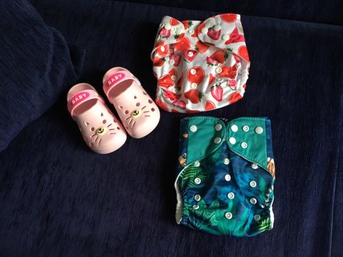 Customer photo review of Pocket Cloth Diapers