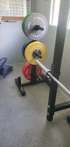 Customer photo review of 5KG/11LBS  pair of high quality bumper plates