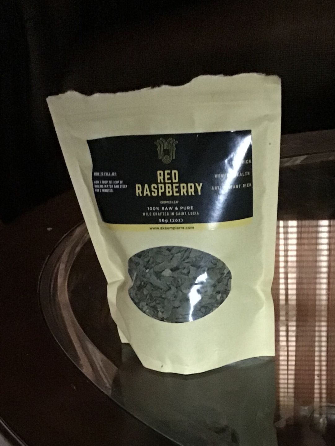 Customer photo review of Red Raspberry Leaf