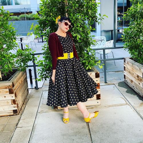 Customer photo review of Bella Bee Dress by Miss Lulo