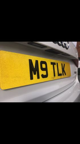 Customer photo review of 3D Gel Legal Number Plates