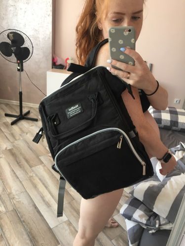 Customer photo review of Baby Changing Bag Backpack