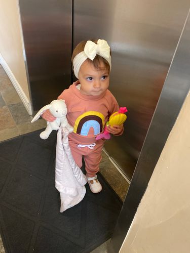 Customer photo review of Nova rainbow play set in pink