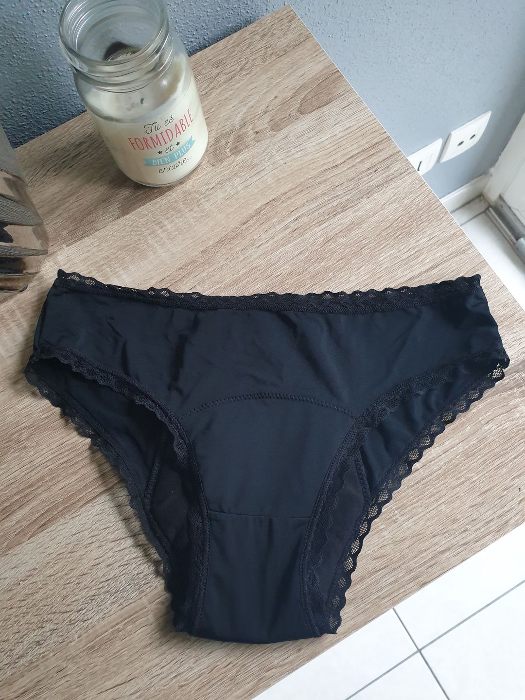 Customer photo review of Culotte Menstruelle Sérénité (Lot de 3)