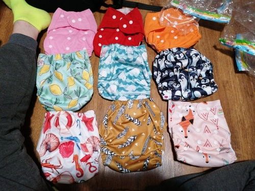 Customer photo review of Pocket Cloth Diapers
