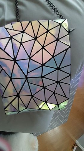 Customer photo review of Holumex Chain Purse Holographic Edition