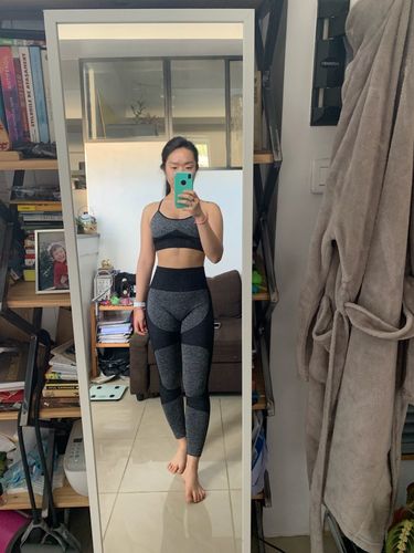 Customer photo review of Ensemble de sport HARMONY Noir