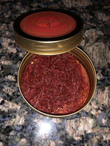 Customer photo review of PERSIAN SAFFRON (2 GRAMS)
