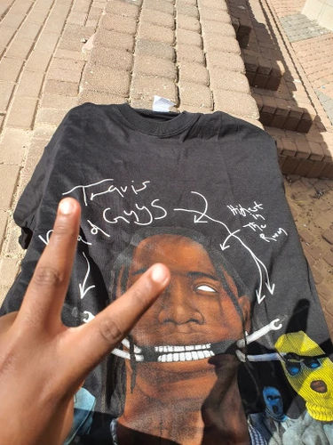 Customer photo review of Highest In The Room "Bad Guys" Tee