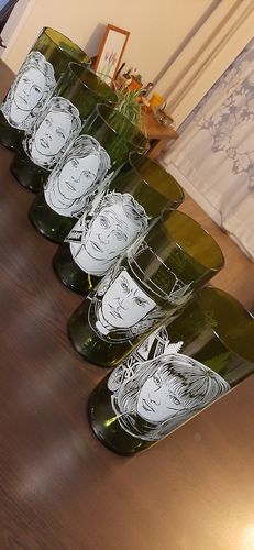 Customer photo review of Sic Mundus Glass Los Vasos Dark