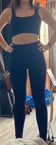 Customer photo review of Legging Taille haute COCOON Noir