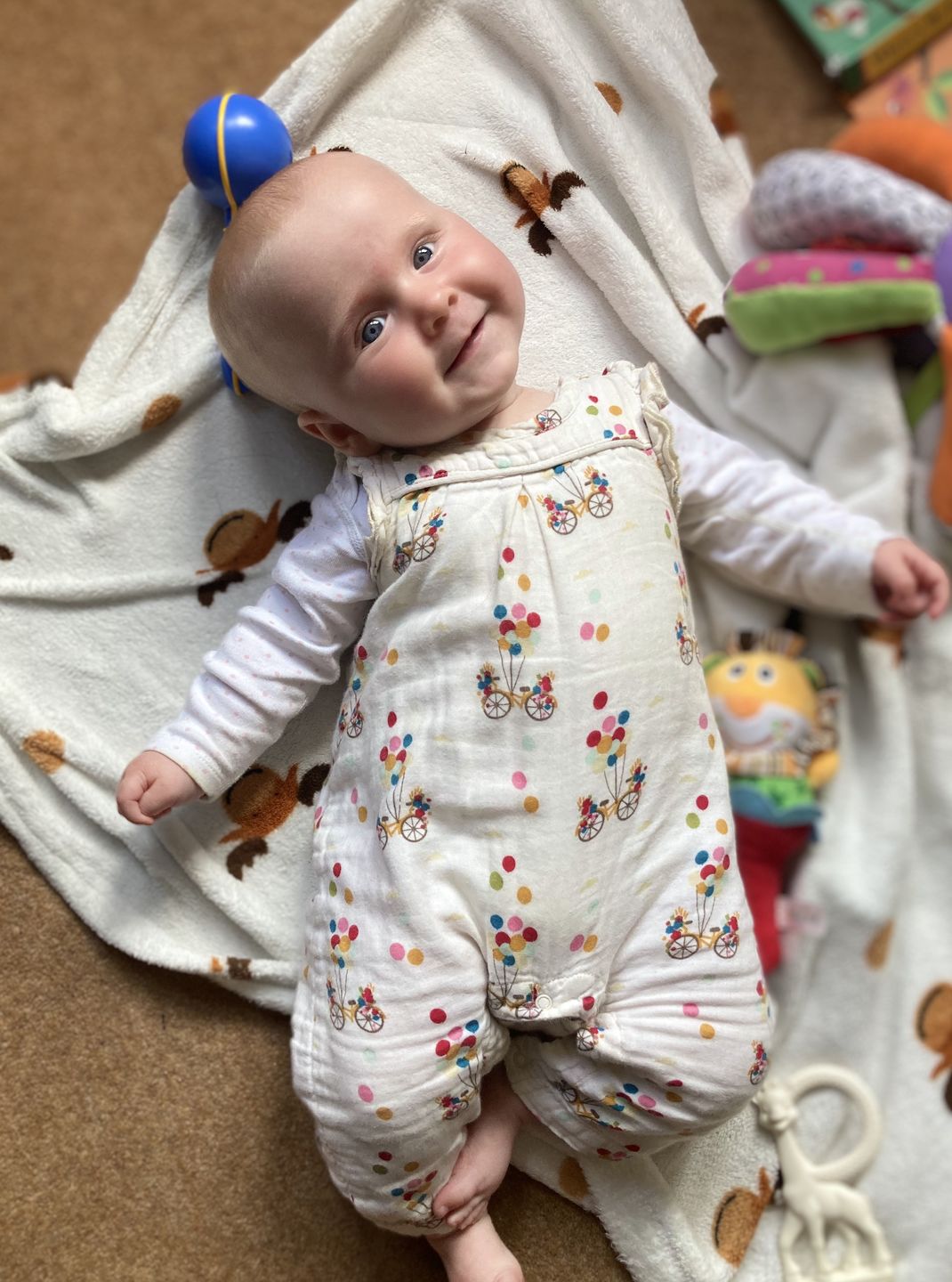 Customer photo review of Flying High Frill Romper