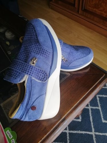 Customer photo review of COMFY - ELEGANT ORTHOPEDIC & EXTREMELY SOFT SHOES [Limited time offer: Buy 2 Save More 15% OFF]