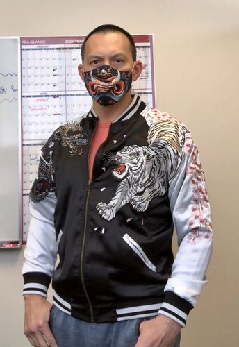 Customer photo review of Four Legendary Creatures Sukajan Souvenir Jacket