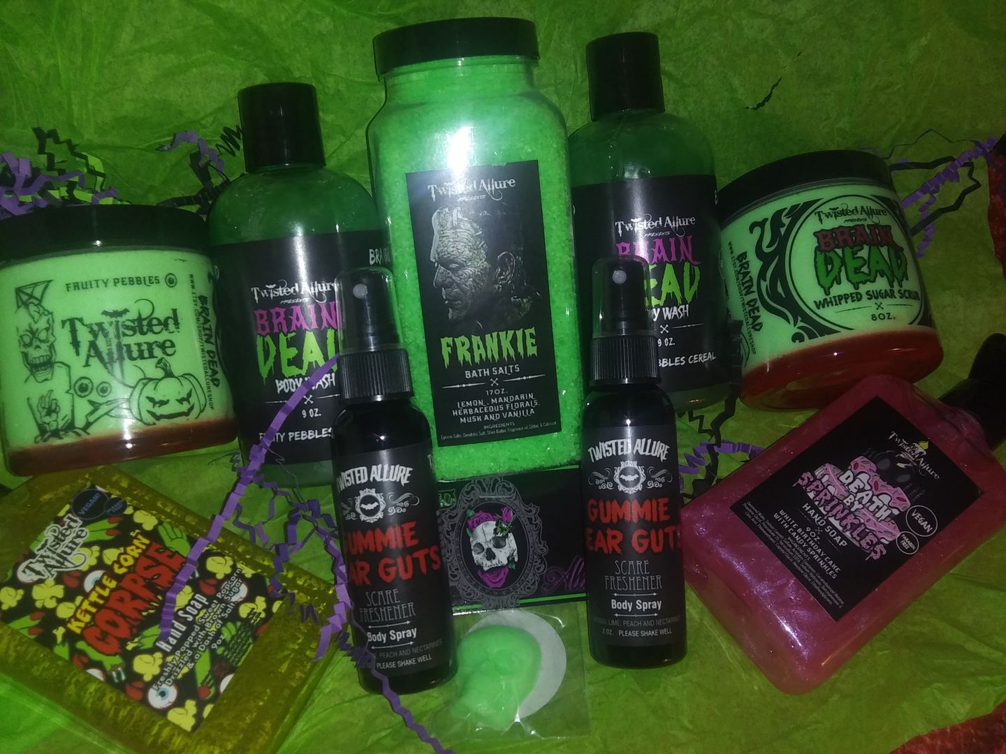 Customer photo review of Brain Dead Body Wash