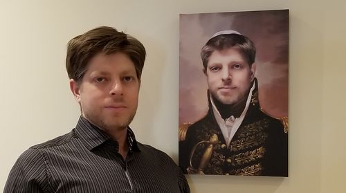 Customer photo review of The General - Custom Canvas