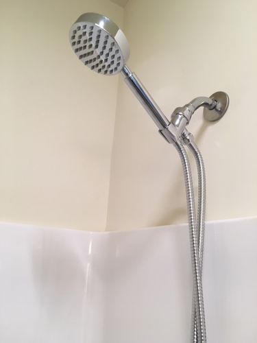 Customer photo review of 1-Spray Handheld Shower Head Set