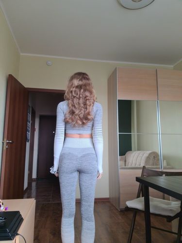 Customer photo review of Legging de sport ICONIC Blanc