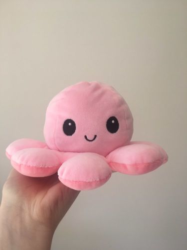 Customer photo review of Moody Octopus Plush