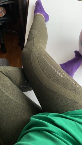 Customer photo review of Legging Taille haute ENERGY Kaki