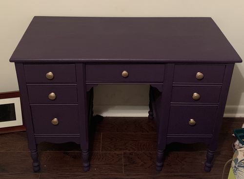 Customer photo review of Aubergine - One Step Paint