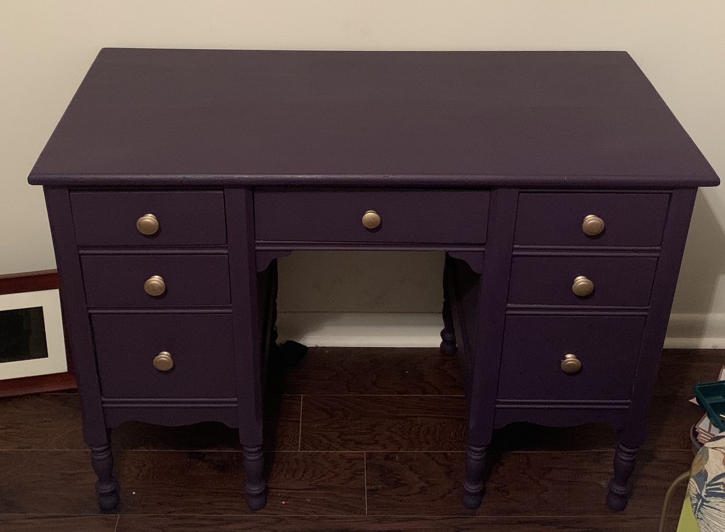 Customer photo review of Aubergine - One Step Paint