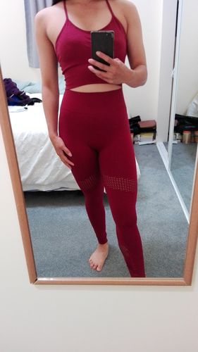 Customer photo review of Ensemble entier ANTASYA Bordeaux