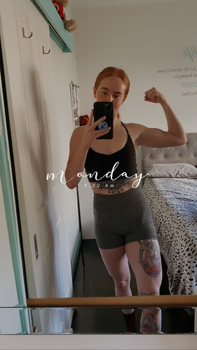 Customer photo review of Freedom Scrunch Short