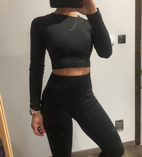Customer photo review of Legging de sport ATHLETIC Violet