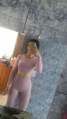 Customer photo review of Legging de sport UNIT Rose
