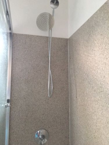 Customer photo review of 1-Spray Dual Shower Head Set