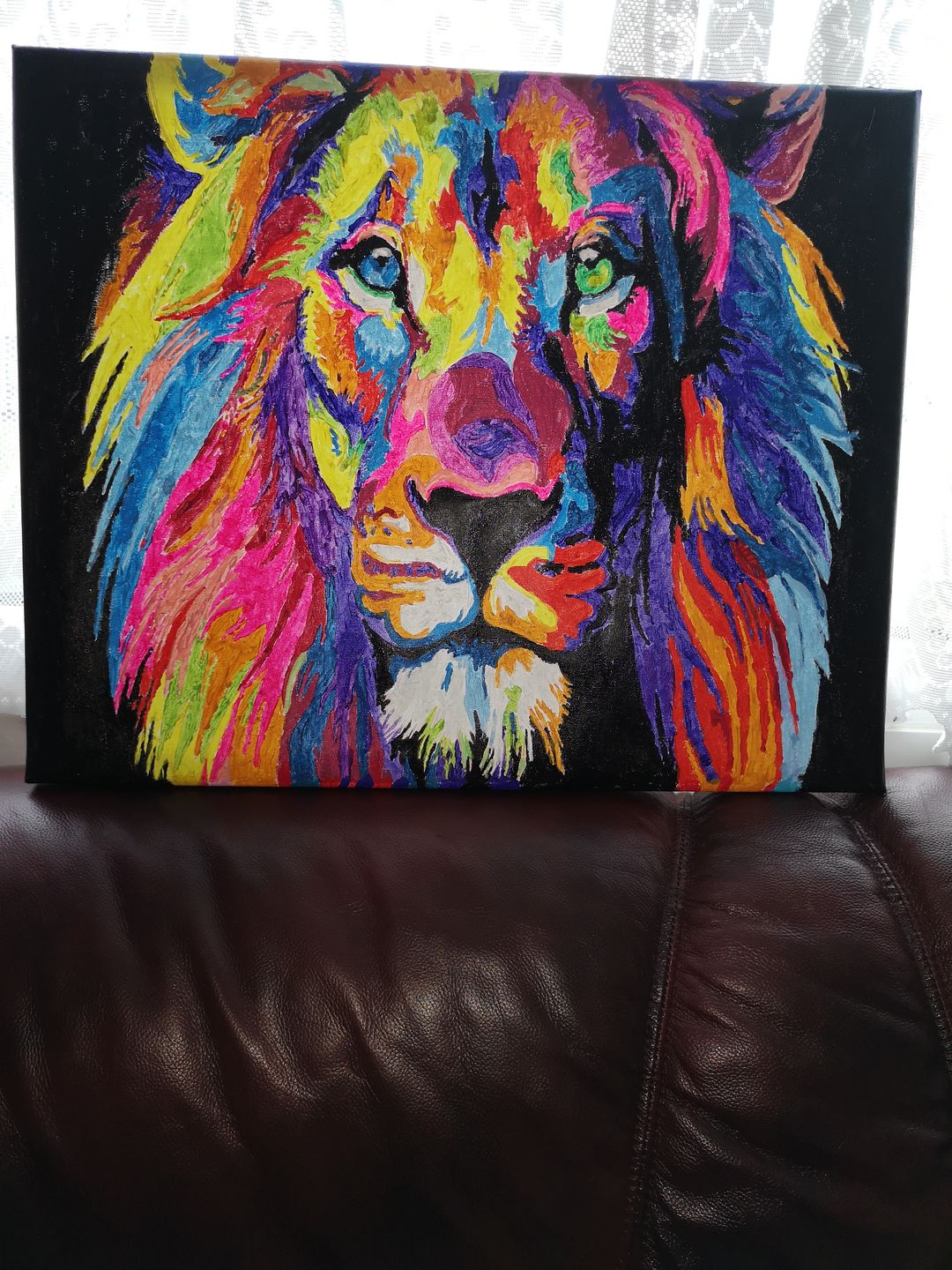 Customer photo review of FREE Paint By Numbers Kit